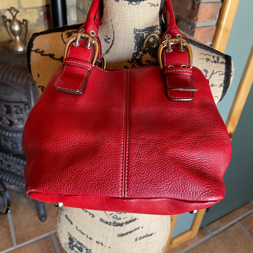 Tignanello handbag RED